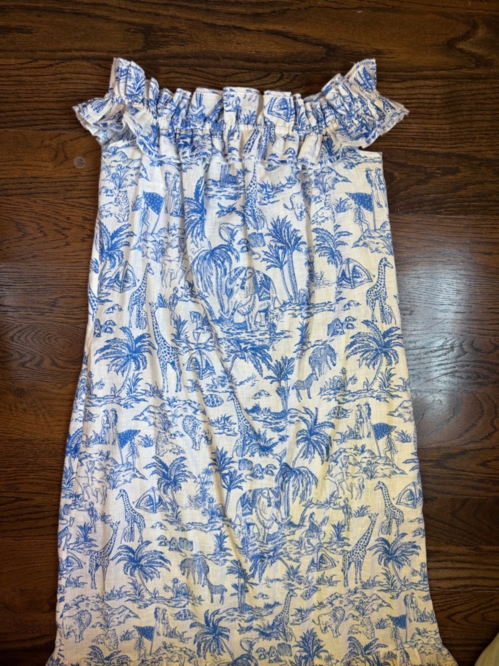 Tory Burch Linen Midi Dress Size Small